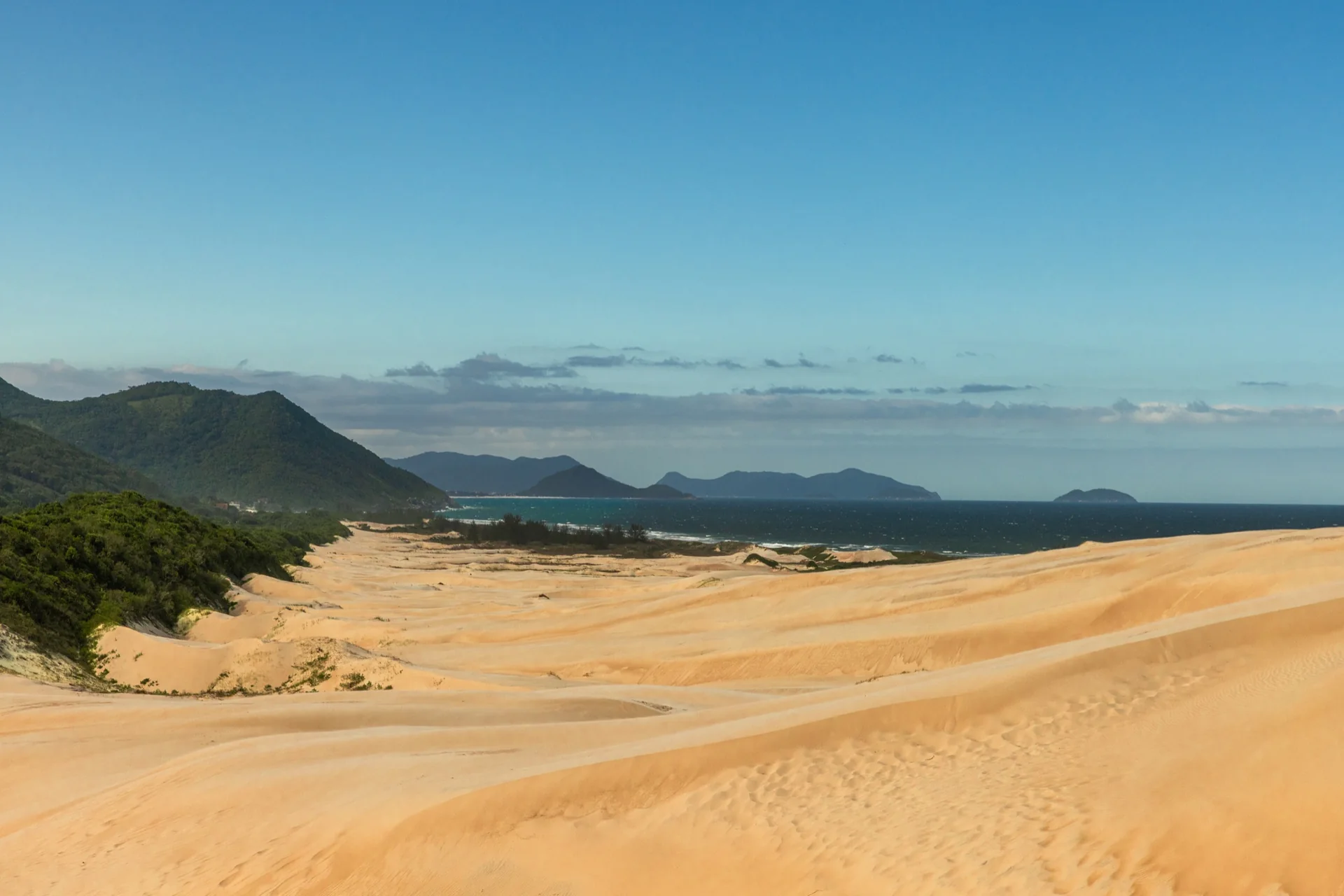 Dunas e litoral de Garopaba